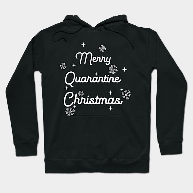 merry quarantine christmas Hoodie by Ghani Store